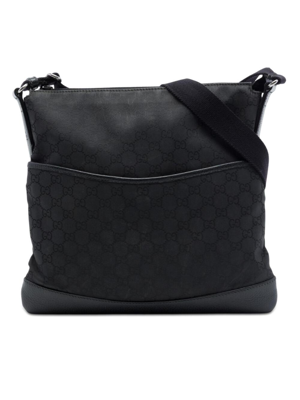 Gucci Gg Nylon Flat Messenger Bag Pre- #358920G48B
